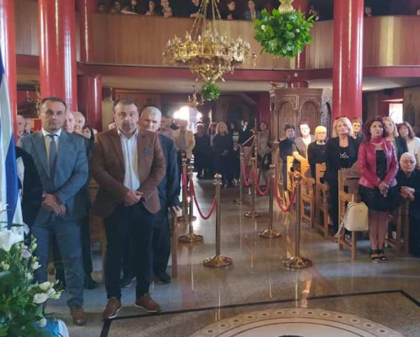 Παρουσία του Αντιπεριφερειάρχη Δράμας κ.Γεώργιου Παπαδόπουλου στα εγκαίνια του Ιερού Ναού Αγίου Νικολάου στο Βαθύτοπο Κάτω Νευροκοπίου