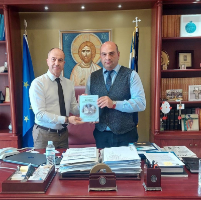 Επίσκεψη του Γενικού Προξένου της Γεωργίας στην Θεσσαλονίκη  κ. Nodar Komakhidze στον Αντιπεριφερειάρχη Δράμας Γρηγόρη Παπαεμμανουήλ