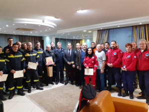 Eκδήλωση προς τιμήν των Εθελοντικών Ομάδων και Εθελοντών Πυροσβεστών