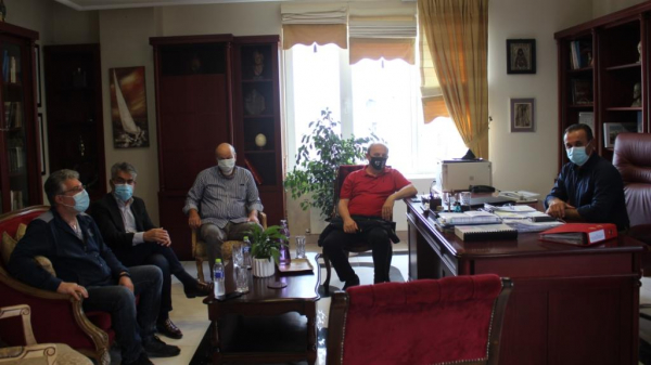 Συνάντηση του Αντιπεριφερειάρχη Δράμας κ.Γεώργιου Παπαδόπουλου με τον βουλευτή Δράμας κ.Θεόφιλο Ξανθόπουλο και αντιπροσωπεία του ΣΥΡΙΖΑ-ΠΡΟΟΔΕΥΤΙΚΗ ΣΥΜΜΑΧΙΑ Δράμας