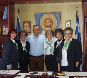 Συνάντηση Αντιπεριφερειάρχη Δράμας κ. Μιχαήλ Μουρβετίδη με εκπροσώπους του Τοπικού Τμήματος Δράμας του Σώματος Ελληνικού Οδηγισμού