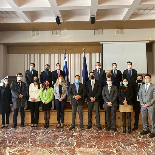 Επίσκεψη της Διπλωματικής Ακαδημίας του Υπουργείου Εξωτερικών στον Αντιπεριφερειάρχη  ΠΕ Ροδόπης