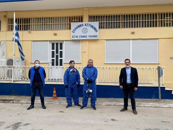 Η ΠΕ Ροδόπης υποστηρίζει υπηρεσίες των Σωμάτων Ασφαλείας που δίνουν τη μάχη κατά του κορονοϊού στην πρώτη γραμμή