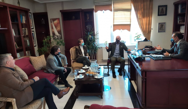 Συνάντηση του Αντιπεριφερειάρχη Δράμας κ.Γεώργιου Παπαδόπουλου με τον Υφυπουργό Περιβάλλοντος και Ενέργειας κ.Γεώργιο Αμυρά